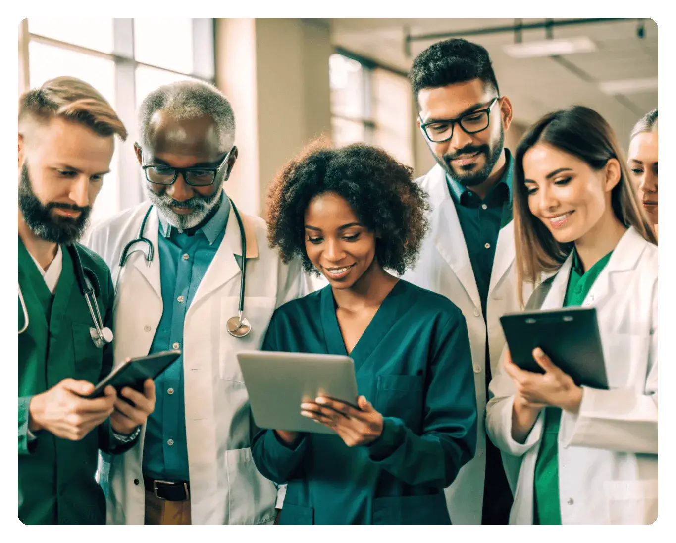 Genavinta's healthcare solutions banner